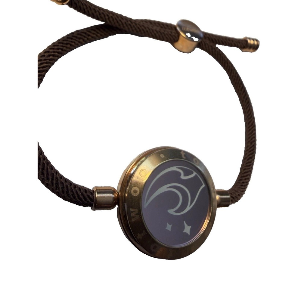 TOTWOO BRACELET Adjustable Brown Cord touch long distance moon